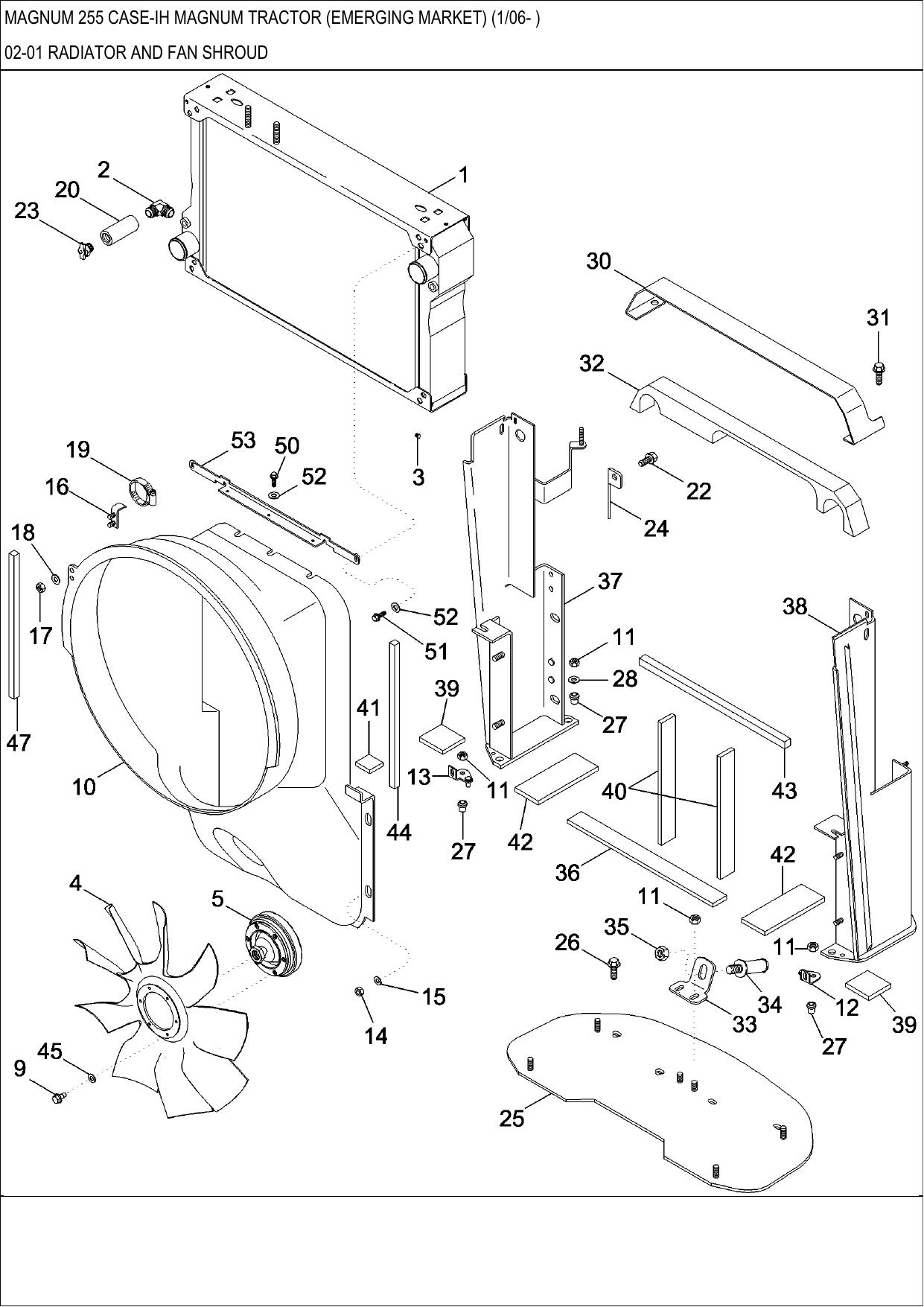 MAGNUM 255 CASE-IH MAGNUM TRACTOR PARTS